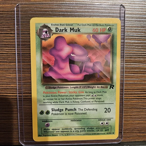 Pokemon Dark Muk Trading Card - Picture 1 of 2